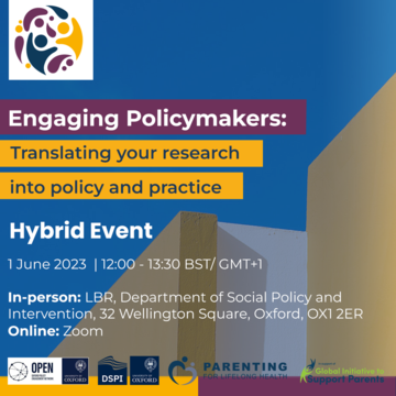 engaging policy makers social card  logos