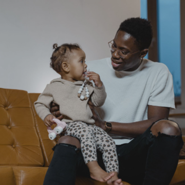 black father child unlearn harsh parenting