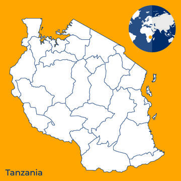 copy of gpi brand maps tanzania yellow