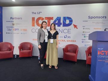 Dr. Chiara Facciolà Makes Waves at 12th ICT4D Conference in Accra, Ghana